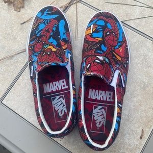 Authentic Pair of Spider-Man Men’s Vans